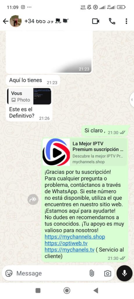 IPTV Premium 28 Whatsapp Screenshot 10